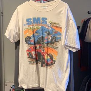 Dirt track racing tee sz L
